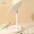 Magic Smart Touch Round Stand Portable Table Makeup Stand Up Desk LED Vanity Mirror With Lights